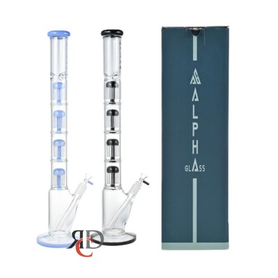 WATER PIPE 4 LEVEL OF COVERED 6 ARM TREE PERC WITH WORKED DOWNSTEM WP6000 1CT